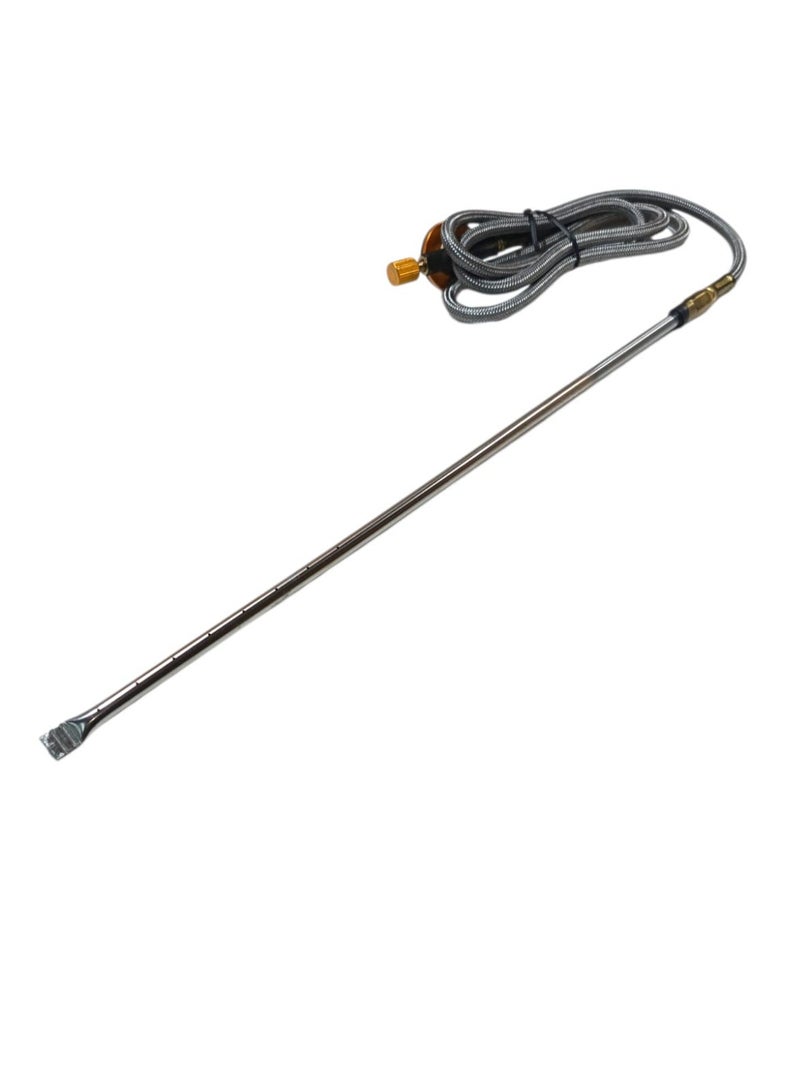 REFURA Charcoal And Wood Fire Starter Attachment For Camping Gas Can 30cm | With Control Knob - Image 1